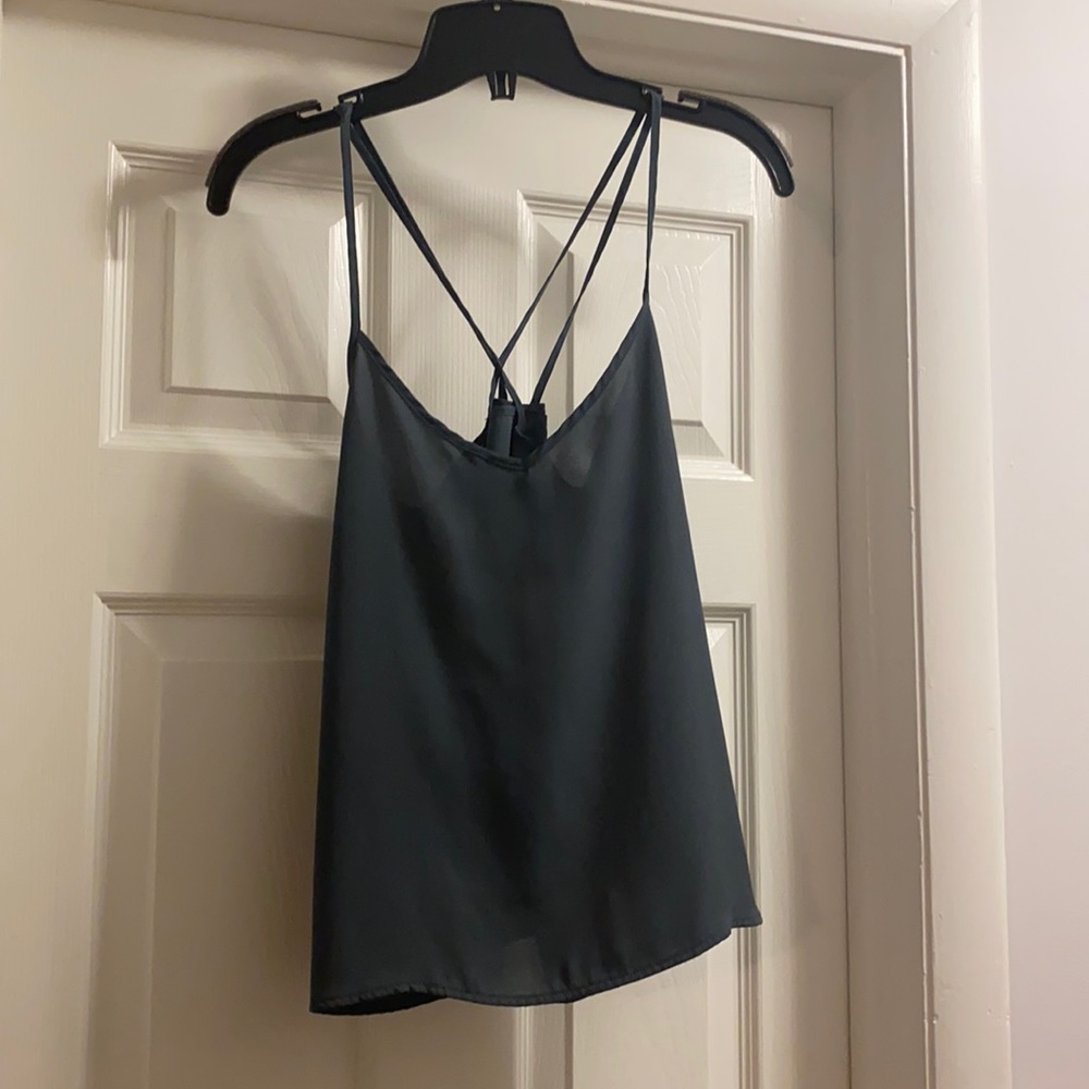Hollister Cross Back Tank Top